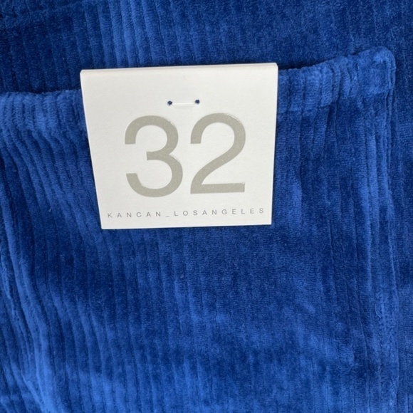KanCan, Soft Corduroy Pants, Color Blue, Size 14/32, NWT - Picture 5 of 5